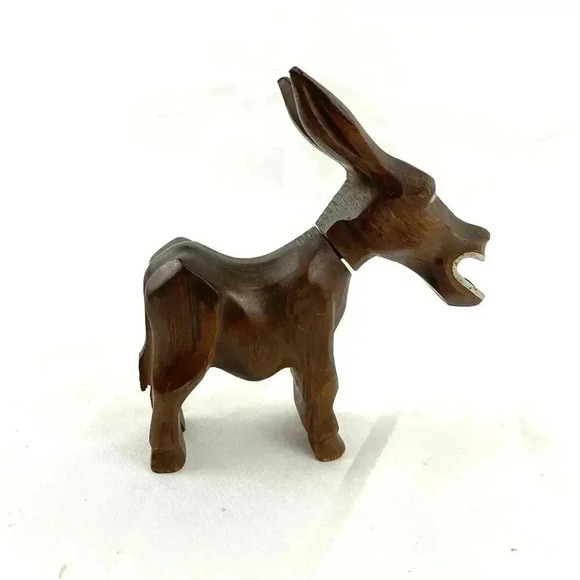 VTG Hickok Corkscrew Bottle Opener Carved Wood Original Genuine France Metal - Picture 4 of 16